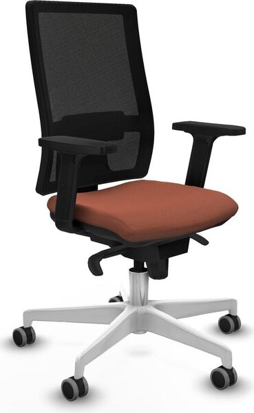 Sedia da ufficio Horna Piqueras y Crespo modello 2D026G0, colore marrone