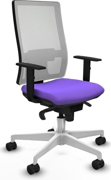 Sedia da ufficio Horna Piqueras y Crespo, modello 1D026N0, colore lilla