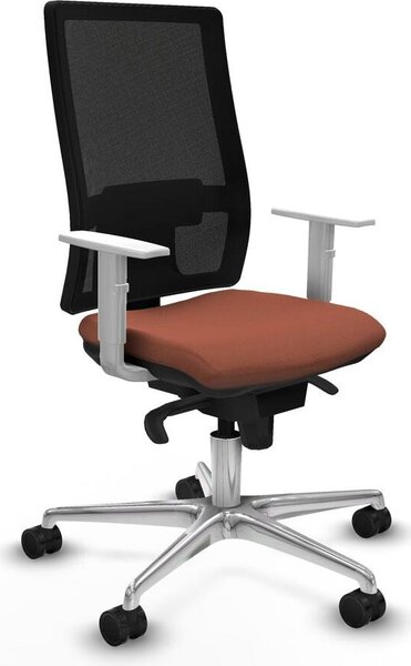 Sedia da ufficio Horna Piqueras y Crespo, modello 4B086N0, colore marrone