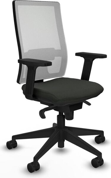 Sedia da ufficio Horna Piqueras y Crespo, modello 2D066N0, colore nero