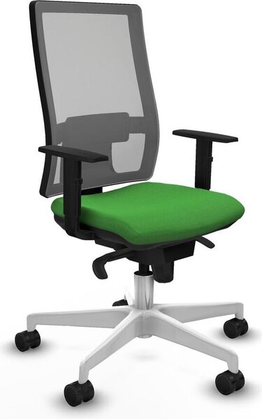 Sedia da ufficio Horna Piqueras y Crespo, modello 1D026N0, colore verde