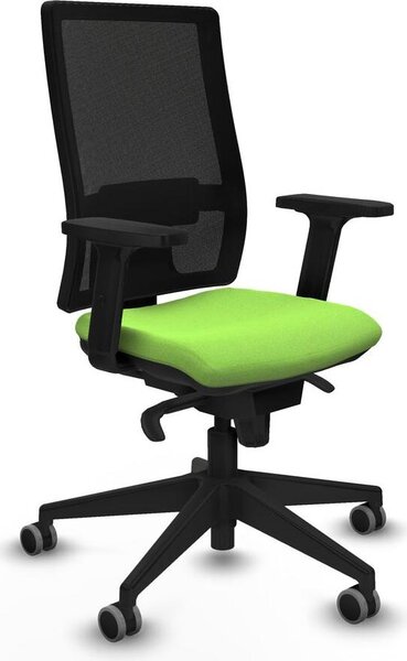 Sedia da ufficio Horna Piqueras y Crespo, modello 2D066G0, colore pistacchio