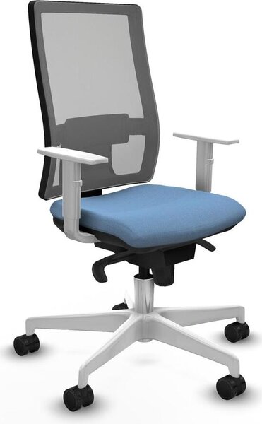 Sedia da ufficio Horna Piqueras y Crespo, modello 4B026N0, colore blu cielo