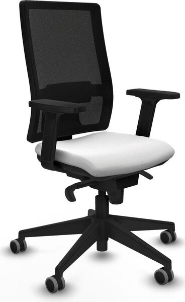 Sedia da ufficio Horna Piqueras y Crespo, modello 2D066G0, colore bianco