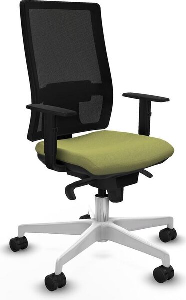 Sedia da ufficio Piqueras y Crespo, modello 1D026N0, colore verde
