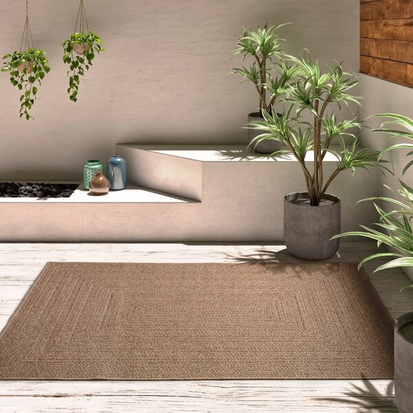 Tappeto da interno/esterno di colore naturale 120x170 cm Acra – Universal