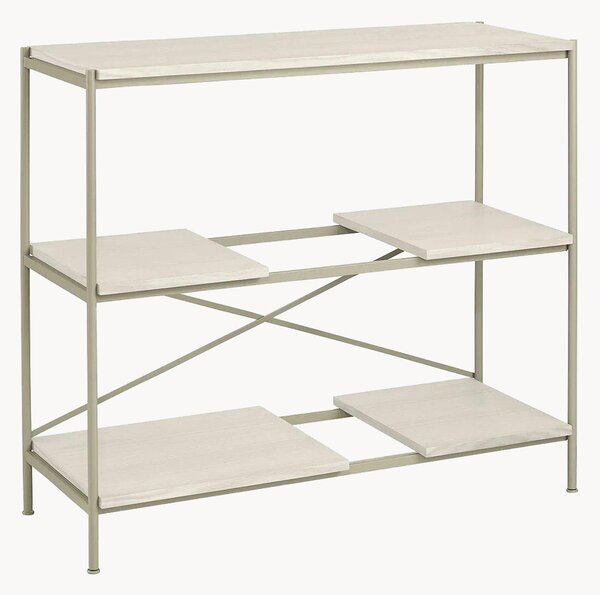Scaffale in metallo e legno Sukoya