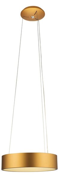 Aluminor Epsilon LED a sospensione, Ø 62 cm, oro