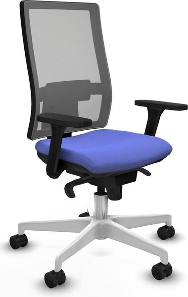Sedia da ufficio Horna Piqueras y Crespo, modello 3D026N0, colore azzurro chiaro