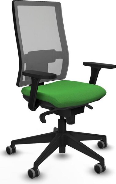 Sedia da ufficio Horna Piqueras y Crespo, modello 3D066G0, colore verde
