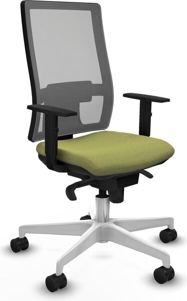 Sedia da ufficio Horna Piqueras y Crespo, modello 1D026N0, colore verde