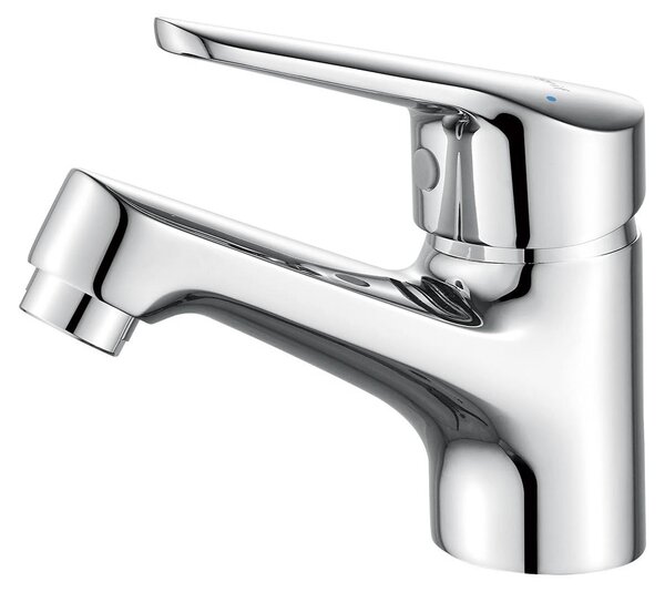 Rubinetto da bagno Ibergrif, cromo, miscelatore monocomando in ottone, modello M11050