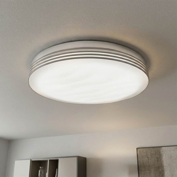 Plafoniera LED Tonda 36W Ø40cm Effetto Onde Bianco Variabile CCT