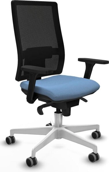 Sedia da ufficio Horna Piqueras y Crespo, modello 3D026G0, colore blu cielo