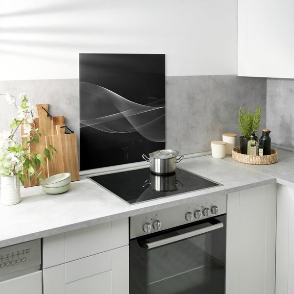 Paraschizzi in vetro temperato 70x60 cm Smoke – Wenko