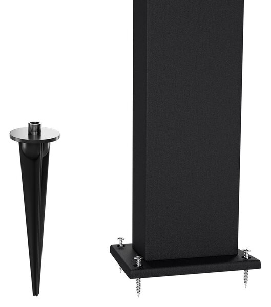 Applique Cilindrica Bidirezionale XL IP54 Con 2 basi E27 - Bianca