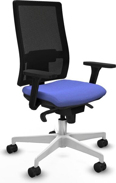 Sedia da ufficio Horna Piqueras y Crespo, modello 3D026N0, colore azzurro chiaro