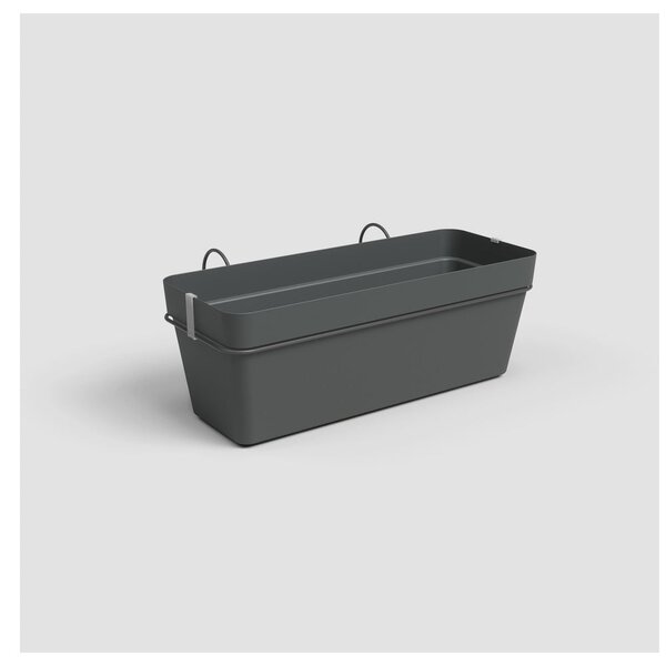 Fioriera sospesa autoinnaffiante in plastica riciclata da 50 cm Capri - Artevasi