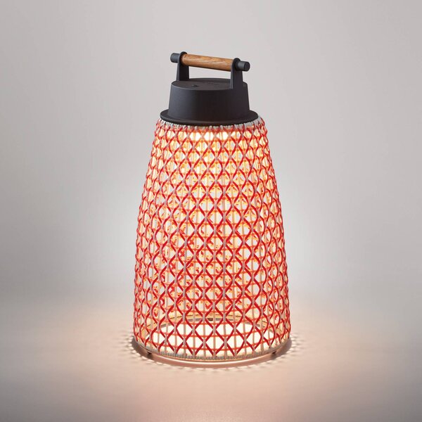 Bover Nans M lampada da tavolo ricaricabile per esterni, rosso