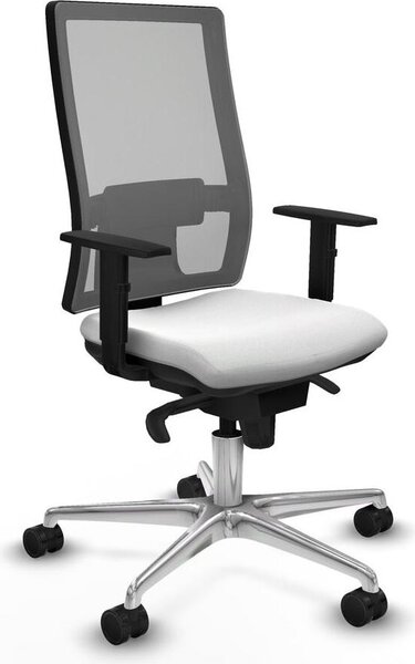 Sedia da ufficio Horna Piqueras y Crespo, modello 1D086N0, colore bianco
