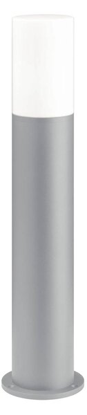 LCD Lampione 1325 con vetro opalino grigio chiaro Altezza 70 cm