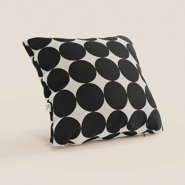 Dot cuscini geometrici disponibile in diversi colori in tessuto Idrore