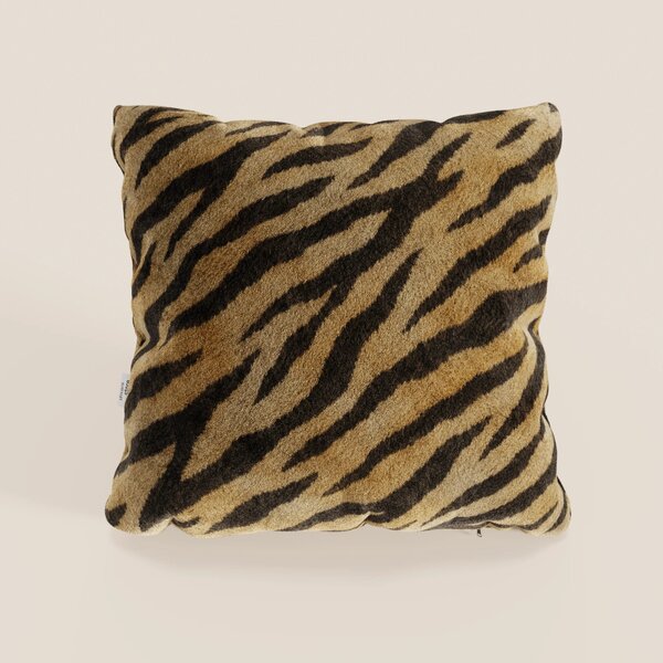 Wild cuscino in collezione Wild in microfibra impermeabile tigre