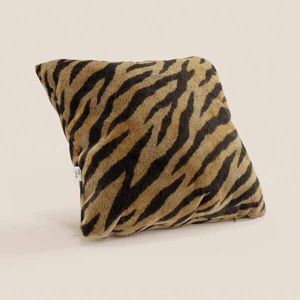 Wild cuscino in collezione Wild in microfibra impermeabile tigre