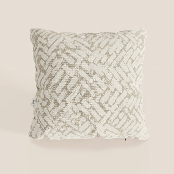 Brick cuscino geometrico disponibile in diversi colori realizzato in t