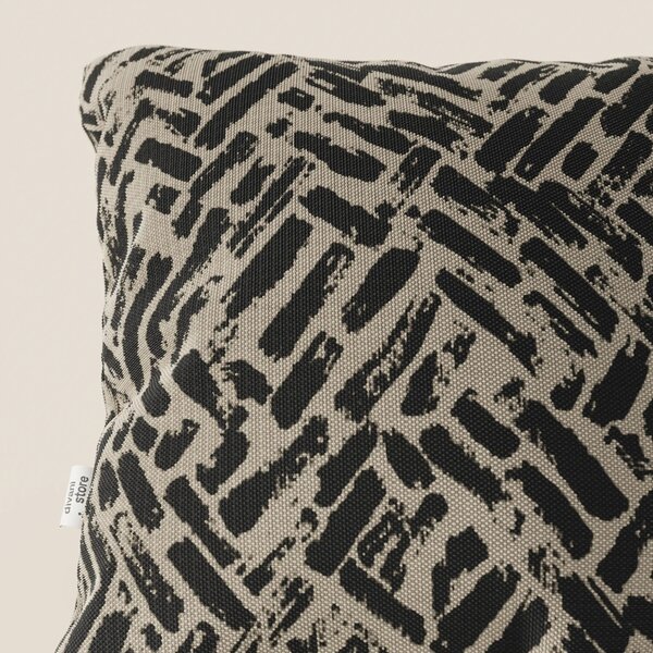 Brick cuscino geometrico disponibile in diversi colori realizzato in t