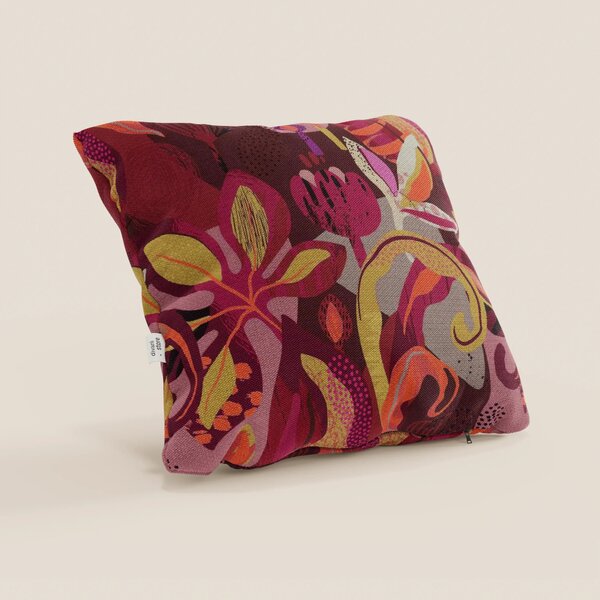 Joy collezione cuscini a fantasie multicolor in tessuto fresco cotone