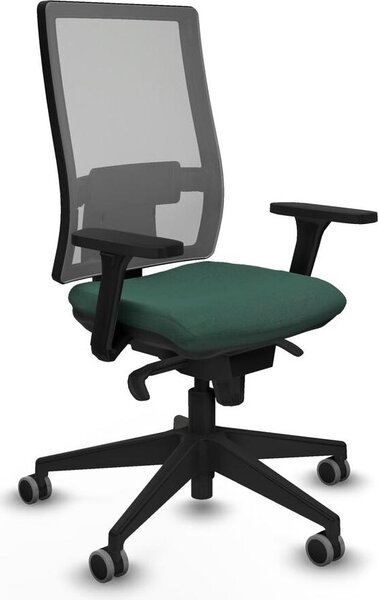 Sedia da ufficio Horna Piqueras y Crespo, modello 3D066G0, colore verde
