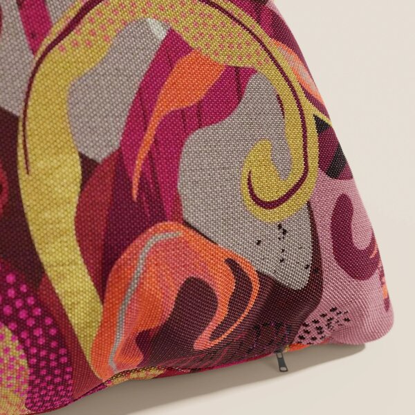 Joy collezione cuscini a fantasie multicolor in tessuto fresco cotone