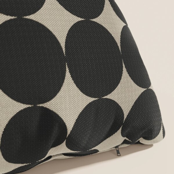 Dot cuscini geometrici disponibile in diversi colori in tessuto Idrore
