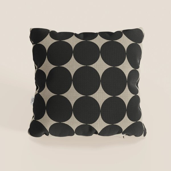 Dot cuscini geometrici disponibile in diversi colori in tessuto Idrore