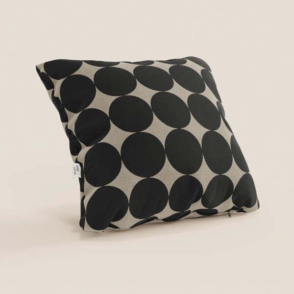 Dot cuscini geometrici disponibile in diversi colori in tessuto Idrore