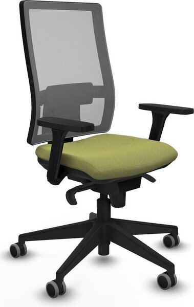 Sedia da ufficio Horna Piqueras y Crespo, modello 3D066G0, colore verde