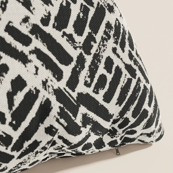 Brick cuscino geometrico disponibile in diversi colori realizzato in t