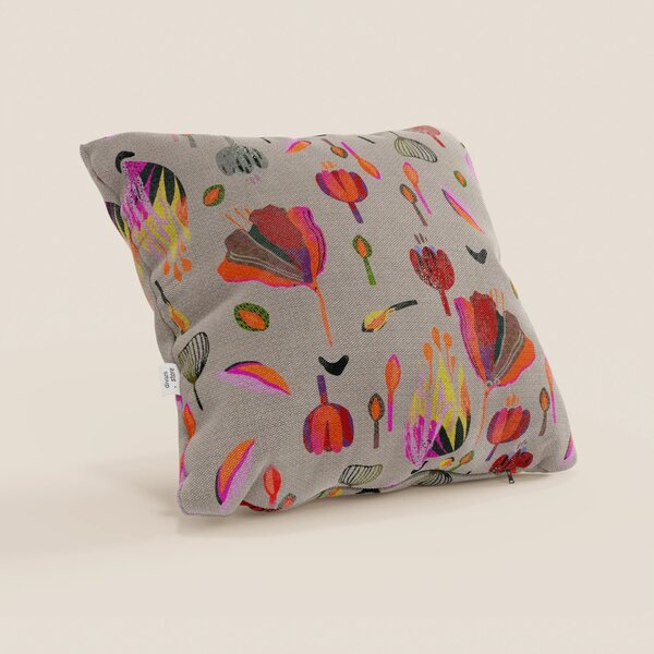 Joy collezione cuscini a fantasie multicolor in tessuto fresco cotone