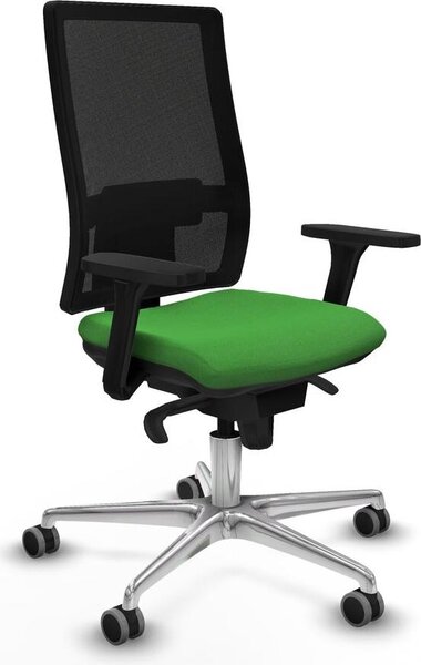 Sedia da ufficio Horna Piqueras y Crespo, modello 3D086G0, colore verde