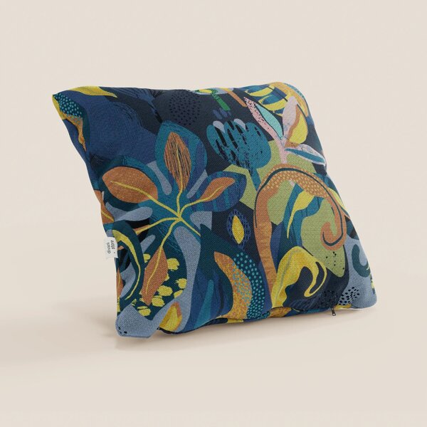 Joy collezione cuscini a fantasie multicolor in tessuto fresco cotone