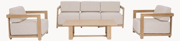 Salotto da giardino Theseus, set da 4