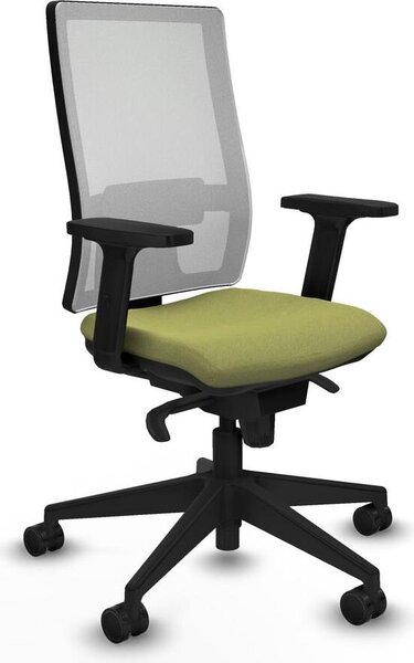 Sedia da ufficio Horna Piqueras y Crespo, modello 2D066N0, colore verde