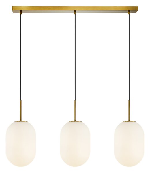 ALIAS GOLD 3xE14 lampada a sospensione Milagro ML0316