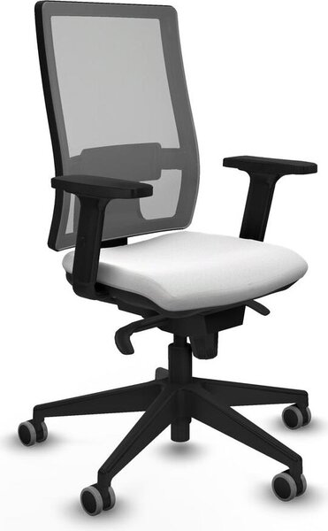 Sedia da ufficio Horna Piqueras y Crespo, modello 2D066G0, colore bianco