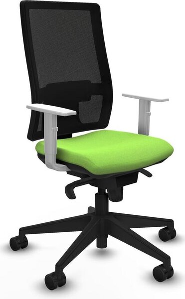 Sedia da ufficio Horna Piqueras y Crespo, modello 4B066N0, colore pistacchio