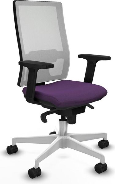 Sedia da ufficio Horna Piqueras y Crespo, modello 2D026N0, colore lilla