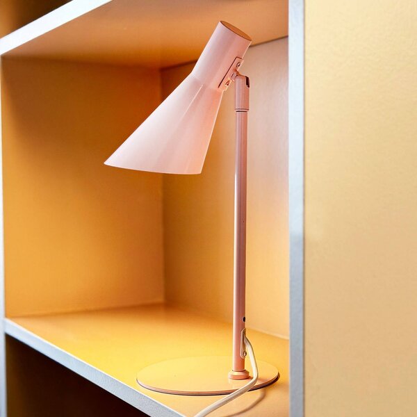 Dyberg Larsen Lampada da scrivania DL12 Mini, Violetto / Fucsia / Rosa, Soggiorno / Sala da pranzo, Metallo, Scandinavo, Lampada da tavolo