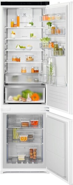 Electrolux Frigorifero da Incasso Combinato Capacit 269 Litri Classe energetica D Raffreddamento No Frost colore Bianco - ENA7CD19S