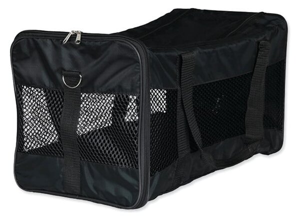 Trasportino nero per animali domestici 27x46,5 cm Trixie – Plaček Pet Products
